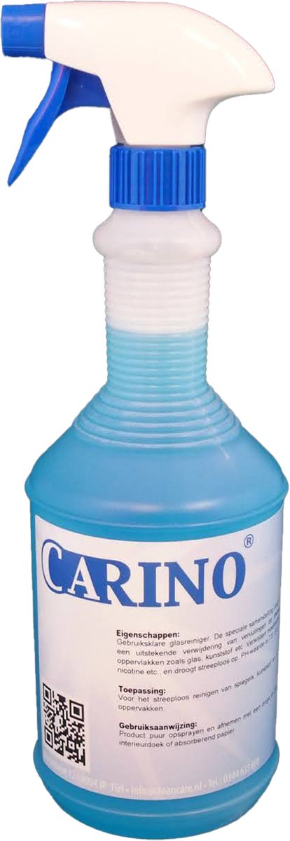Carino gebruiksklare glasreiniger - 1 Liter | 1 Liter