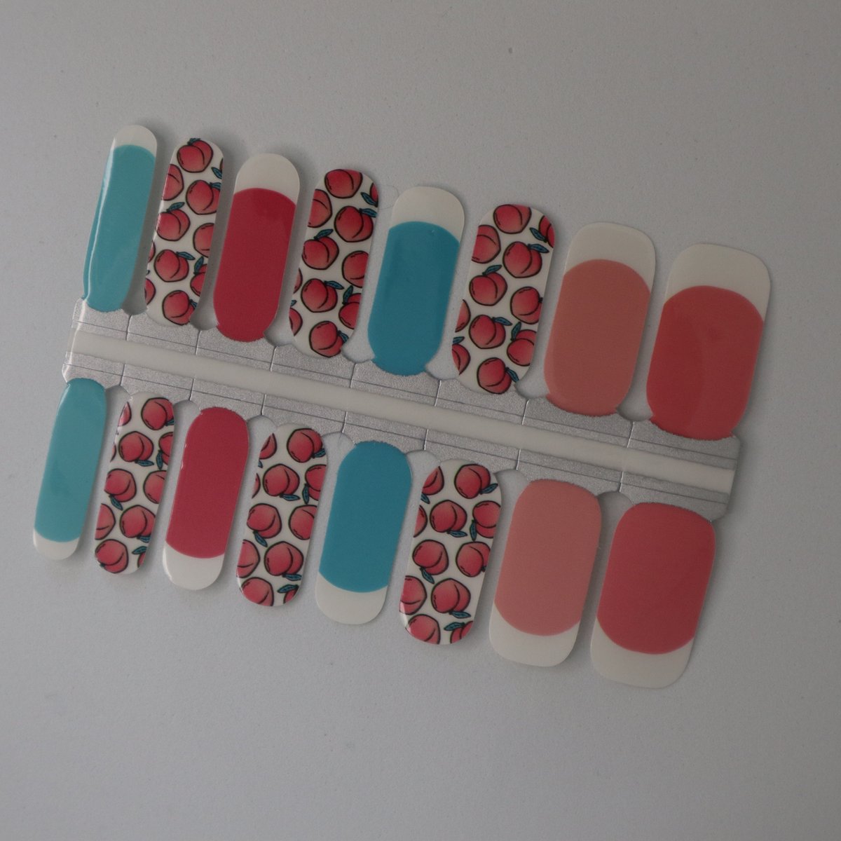 Goedkoopste YellowSnails - Nagel Wraps - Peaches - Nagel Stickers - Nagel Folie - Nail Wraps - Nail Stickers - Nail Art - Nail Foil