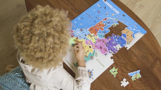 Jumbo Ik Leer Kaart van Nederland - Educatief Spel Vanaf 6 jaar | bol