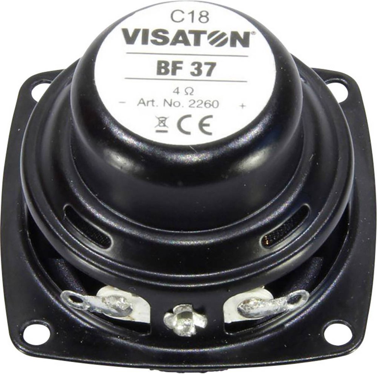 Visaton FR 10 HM - 4 Ohm 4 inch 10.16 cm Breedband-luidspreker 20 W 4