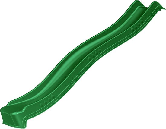 SwingKing HDPE Module Glijbaan 265cm - Groen (platform hoogte 150cm)