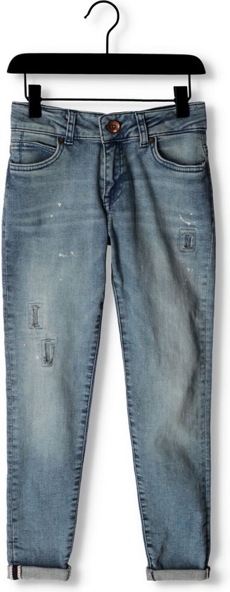 Cars Jeans Kids Aron Damaged Jeans Garçons - Pantalons - Blauw - Taille 158