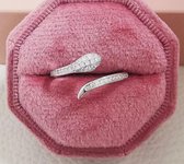 Haymer Sieraden Marilyn Ring Voor Vrouwen Zilver 17.75 mm / maat 56 HJ2022127YZK56