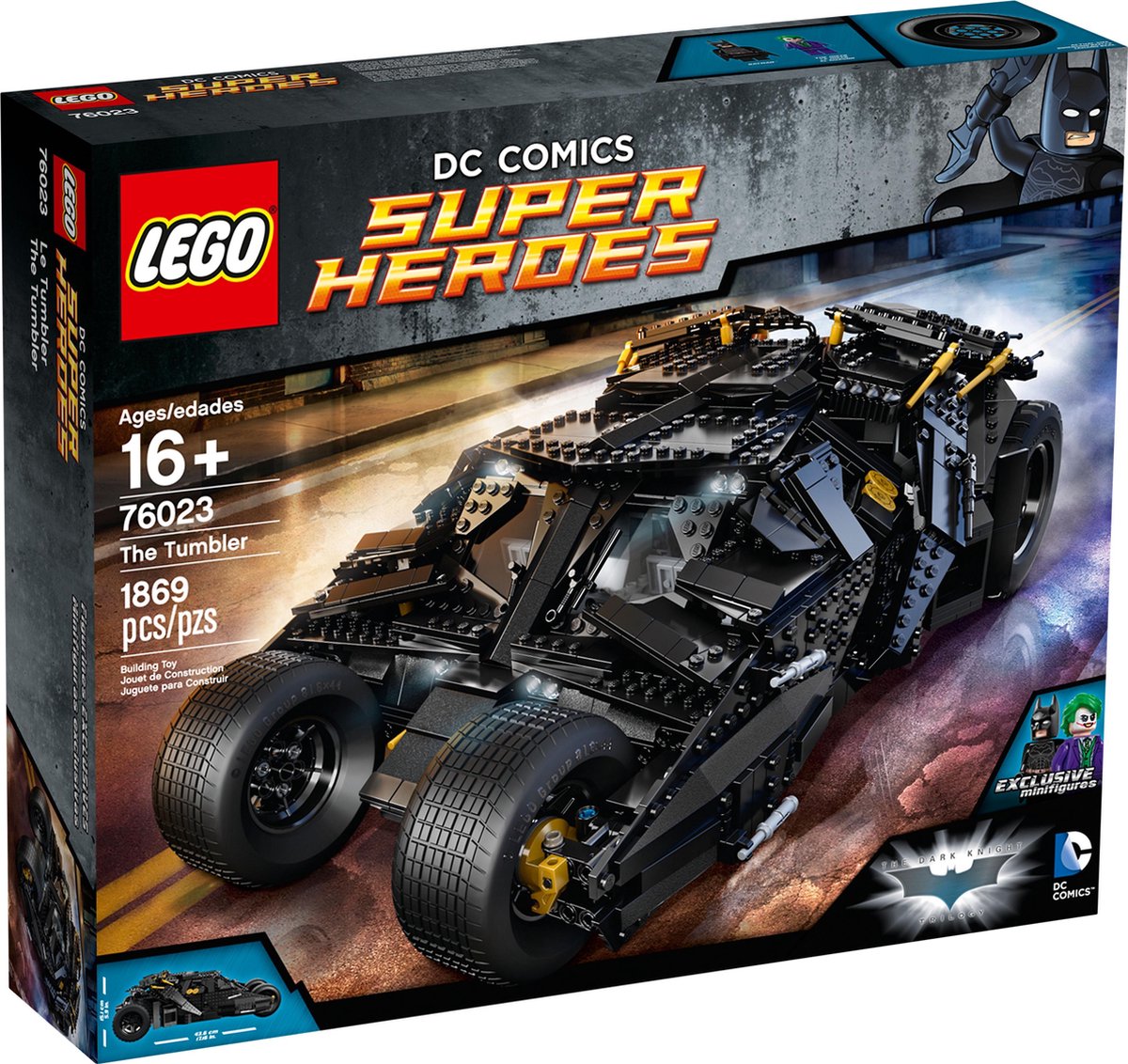 LEGO Super Heroes The Tumbler - 76023 - Zwart