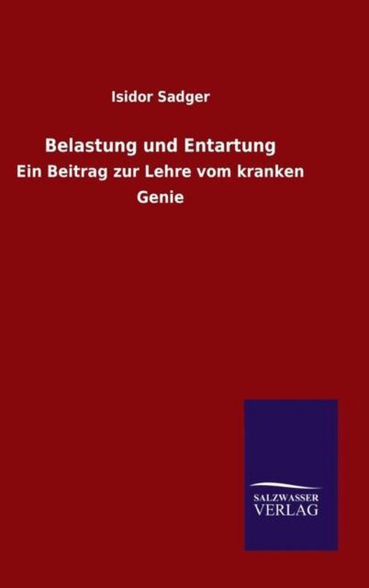 Belastung und Entartung - cover