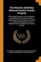 The Malcolm Baldridge National Quality Awards Program