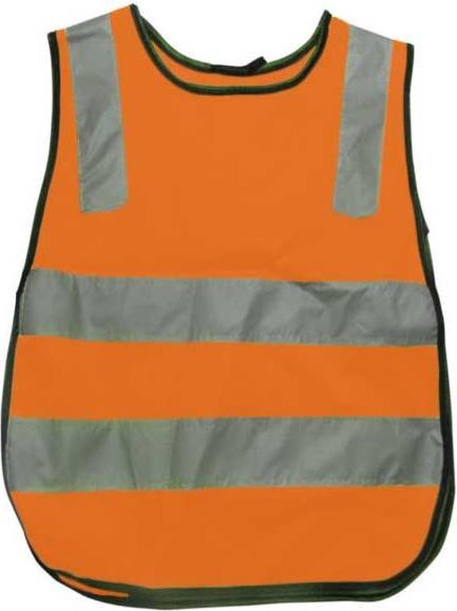 Veiligheidshesje voor kind - oranje one size | bol.com