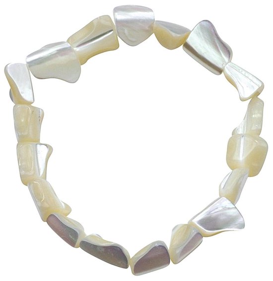 Armband White Shell Small