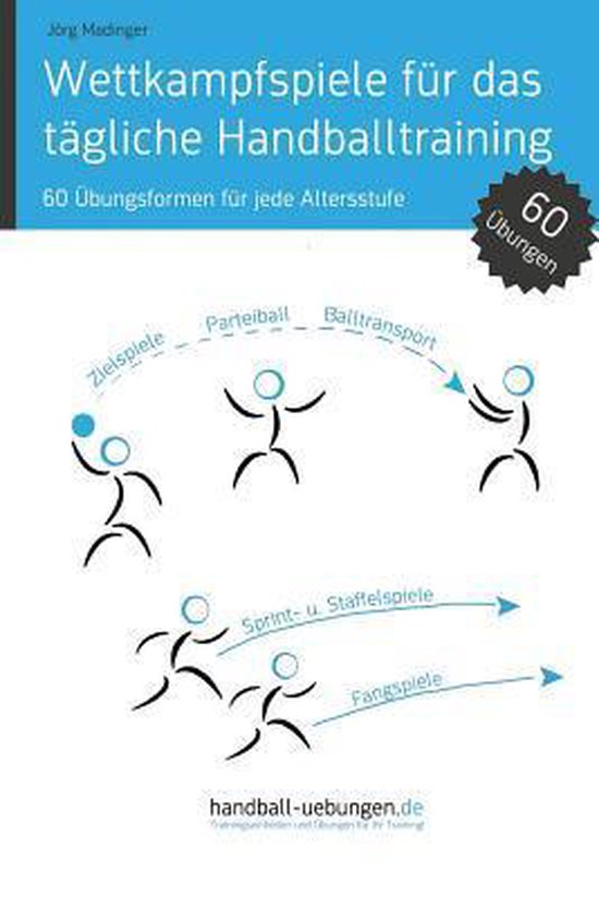 Wettkampfspiele Fur Das Tagliche Handballtraining - cover