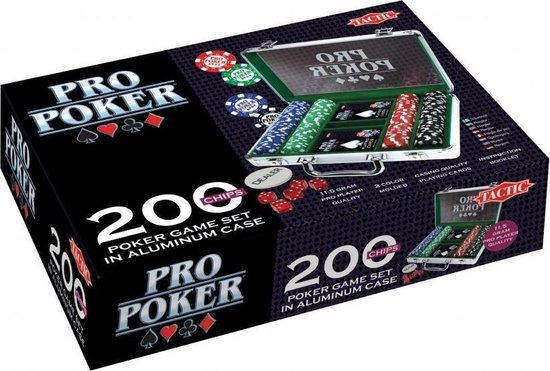 Thumbnail van een extra afbeelding van het spel Pro Poker Case met 200 Chips van 11.5 Gram