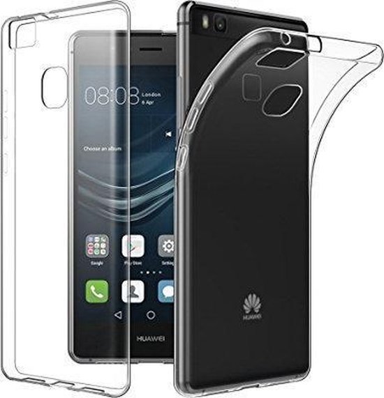 iCall - Huawei P9 Lite - TPU Case Transparant (Silicone Hoesje) | bol.com