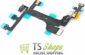Power Button volume + silent Switch keypad Flex Cable voor Apple iPhone 5C