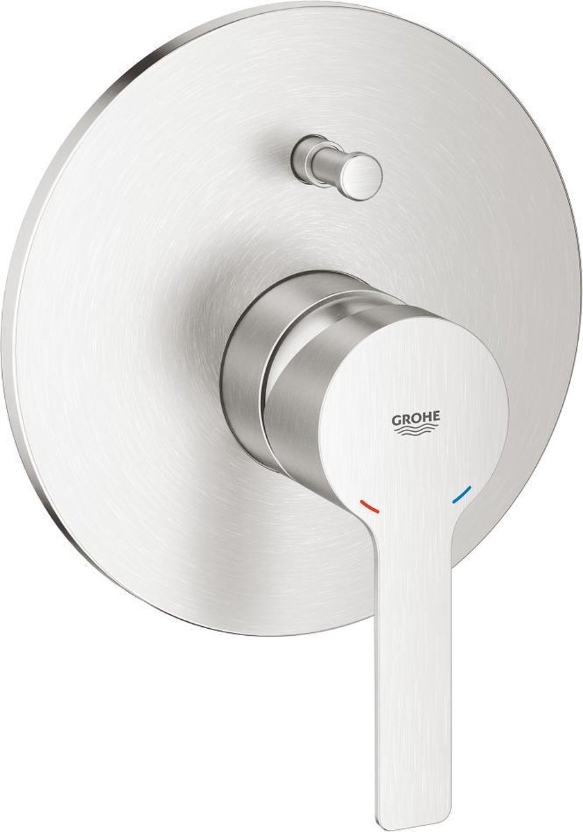GROHE Linaere New Inbouw Badmengkraan - Opbouwdeel - Supersteel
