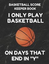 Basketball Score Keeper Book