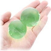 Fako Bijoux® - Waterparels - Water Absorberende Gelballen - 30-40mm - Groen - 20 Stuks