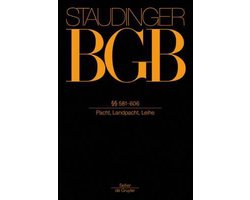 J. von Staudingers Kommentar zum Burgerlichen Gesetzbuch mit Einfuhrungsgesetz und Nebengesetzen