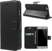 Wallet  book case hoesje voor Motorola Moto X Play -Zwart