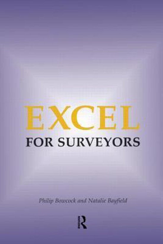 Excel For Surveyors - cover
