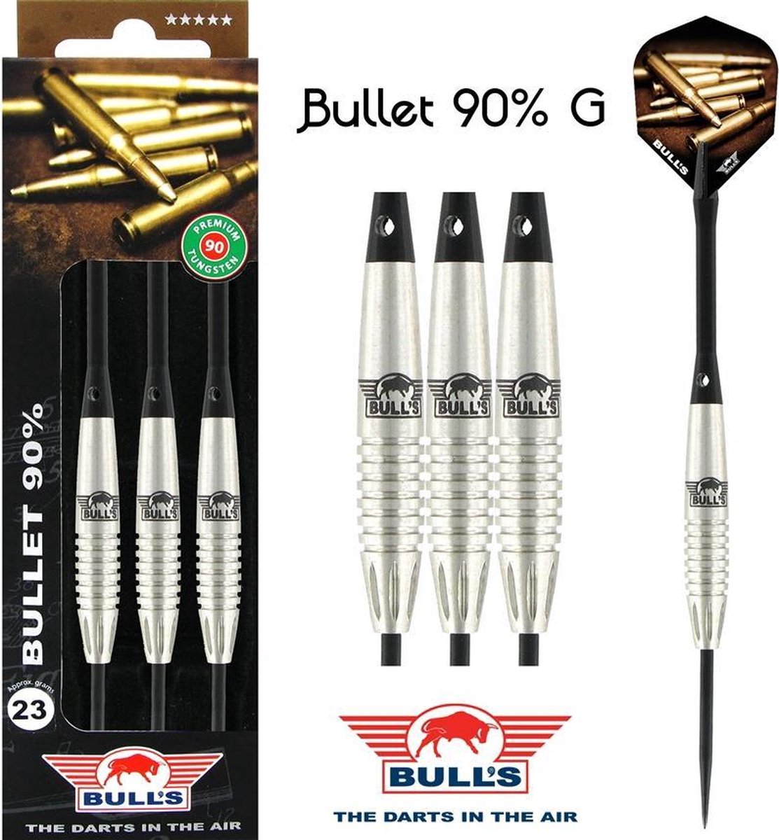 Bull's Bullet 90% B - 22 Gram