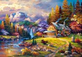 Castorland - Puzzle 1500 Pieces - Mountain Hideaway
