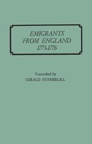 Emigrants from England 1773-1776