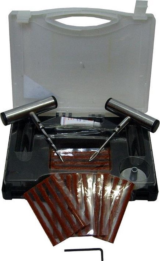 Kit d'ongles de réparation de Liserés pour moto voiture Scooter  caoutchouc/outils de