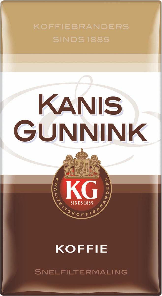 Kanis & Gunnink Regular Filterkoffie - 6 x 500 gram thumbnail 3