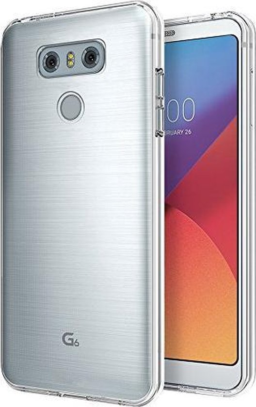 spoelen ontwikkeling Onderhoud LG G6 Transparant TPU Siliconen Case Smartphone Hoesje | bol.com