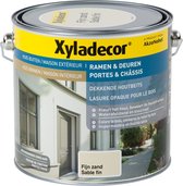 Xyladecor Ramen & Deuren - Dekkende Houtbeits - Fijn Zand - 2.5L