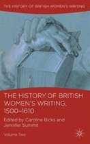 History Of British Women'S Writing, 1500-1610