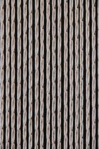 Sun-Arts Locarno vliegengordijn model 577 kunststof gordijn bruin/wit 100 x 232 cm