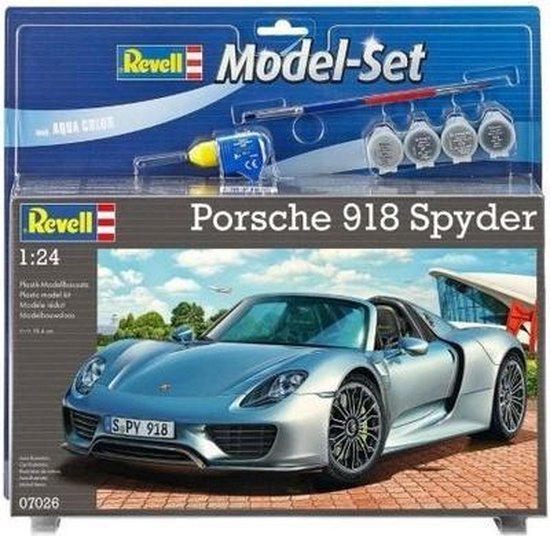 Revell Auto Bouwpakket Porsche 918 Spyder | bol.com