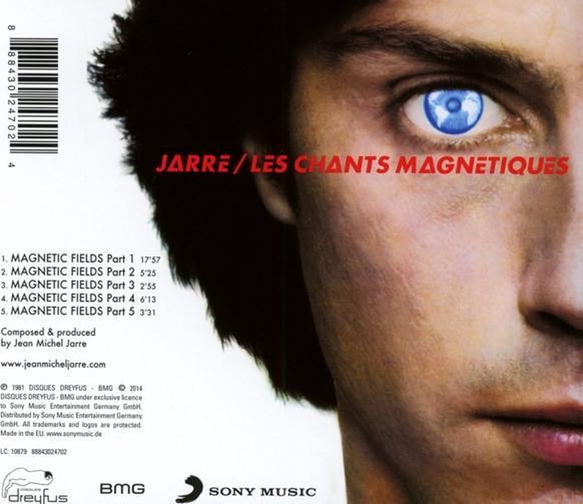 Jean-Michel Jarre Magnetic Fields 西独盤CD Jean-Michel Jarre - Magnetic Fields (Vinyl LP) - Music Direct