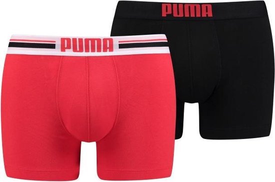 Puma - Heren - 2-Pack Logo Boxershorts - Multicolor - L