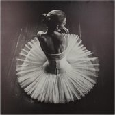 Canvas Schilderij Ballerina 78 x 78