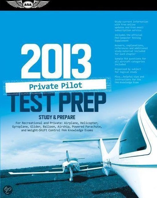 Private Pilot Test Prep (ebook) 9781560279129 Boeken
