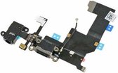 Dock connector Apple iPhone 5S zwart oplaadpoort flex reparatie onderdeel