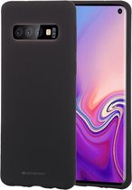 MERCURY - Samsung Galaxy S10 - hoes, cover, case - TPU - Zwart