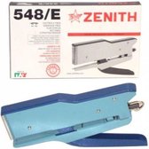 Zenith 548E - Nietmachine - Metaal - Blauw - Capaciteit 100 nietjes 130/Z 4mm of 130/Z.6 - Nietvermogen van 15 tot 30 vellen