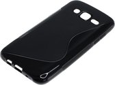TPU Case Samsung Galaxy J5 SM-J500F - S-Curve Design - Zwart