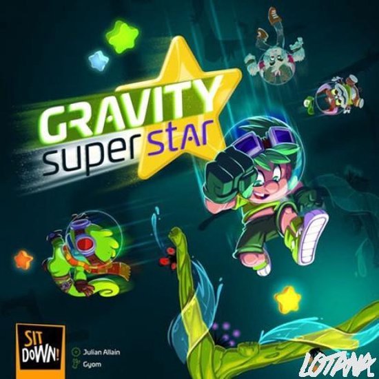 Boek: Gravity Superstar Bordspel, geschreven door Sit Down Games