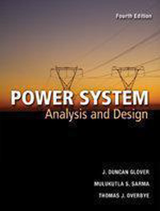 Power System Analysis And Design 9780534548841 Sarma Boeken