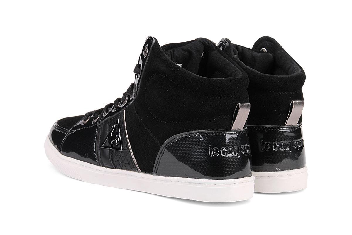 Le coq sportif polly mid sneakers zwart dames cheap