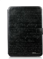 Zenus hoes voor Samsung Galaxy Note 10.1 Masstige Lettering Diary Series -Black