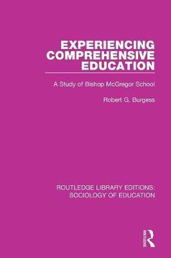 Routledge Library Editions: Sociology of Education- Experien ... - cover