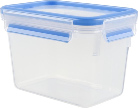 Tefal K30213 boîte hermétique alimentaire Rectangulaire 1,1 L Bleu, Transparent 1 pièce(s)