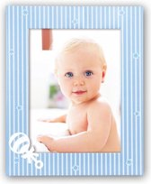 ZEP - Metalen Baby Fotolijst Irma Blue voor foto formaat 13x18 - Z657B