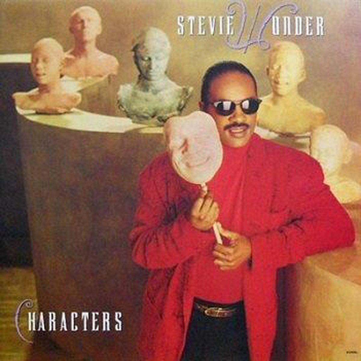 1-CD STEVIE WONDER - CHARACTERS (12 TRACKS)