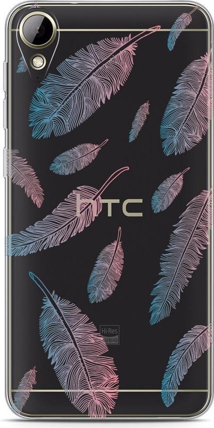 seksueel oppervlakkig Gepensioneerd HTC Desire 10 Lifestyle Hoesje Feathers | bol.com