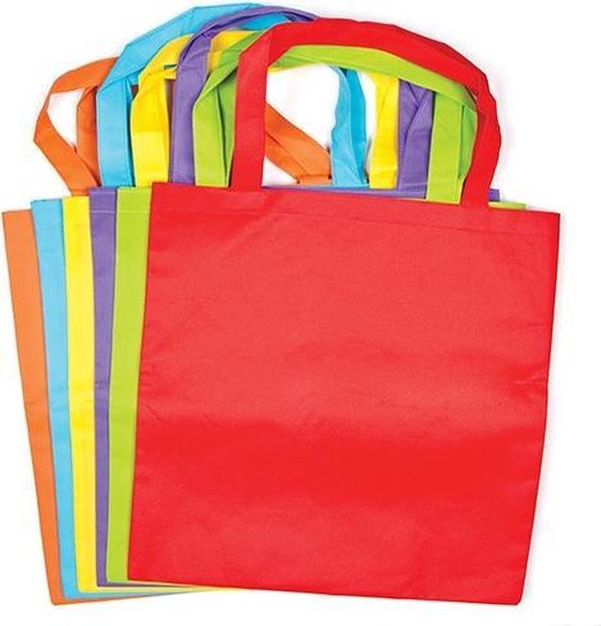 Créez vos propres sacs à bandoulière en tissu coloré pour les enfants et  les adultes -... | bol.com
